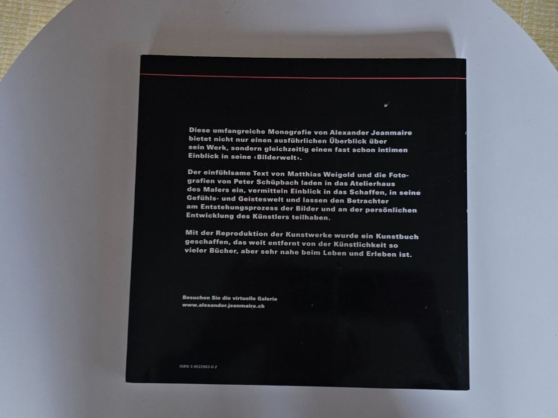 Bücher: Farbe-Klang-Körper Alexander Jeanmaire, Monographie, 2003 – Gebraucht aus Pfäffikon ZH von con_s7sx 3