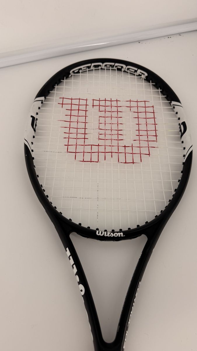 Wilson Racchette: Wilson Federer Control 103 Tennisracket – Usato da Rotkreuz venduto da perlengott 6