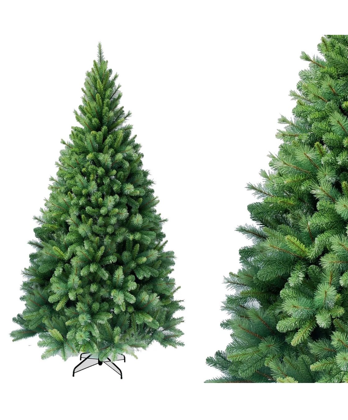 Alle Dekorationen: Deluxe 150 cm Weihnachtsbaum Christbaum Tannenbaum – Neu und originalverpackt aus Amriswil von JaJa-Express 1