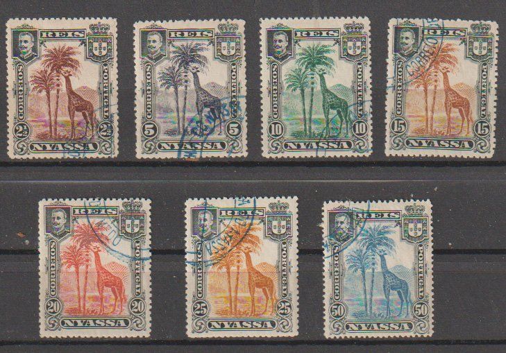 Tous les timbres: Nyassa Portugal - Travancore – D'occasion à Crans-Montana par kira56