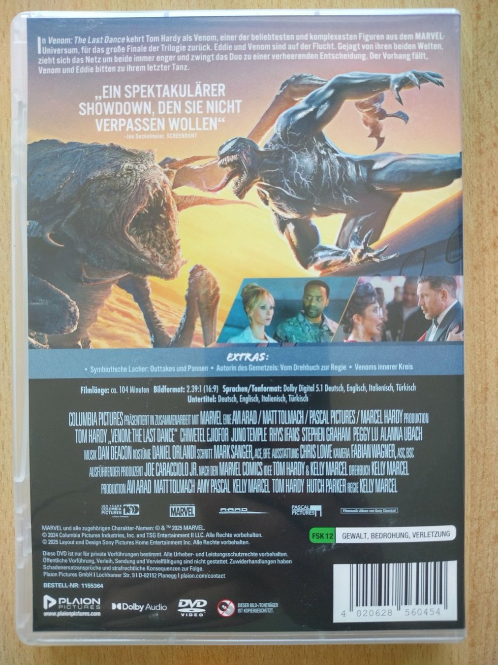 Tutti i DVDs: Venom - The Last Dance – Nuovo (secondo la descrizione) da Jona venduto da Argus36 1
