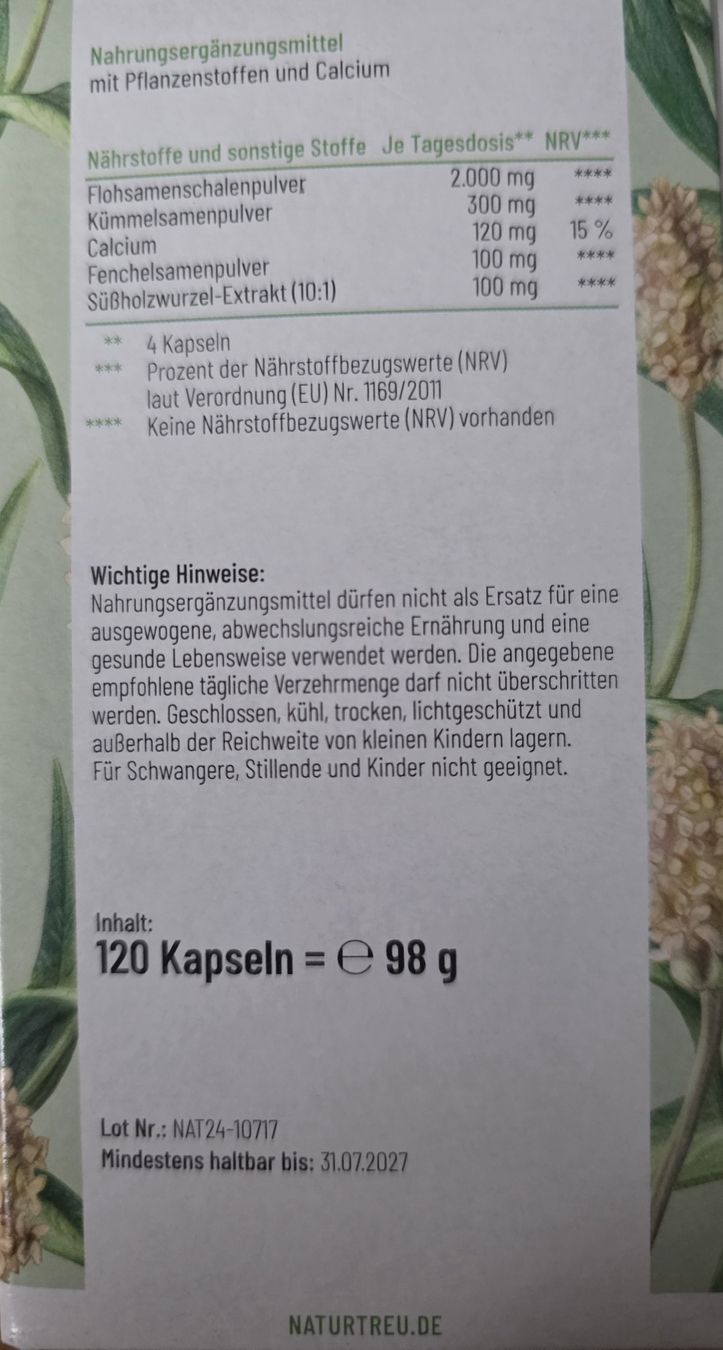 Lebensmittel & Spezialitäten: Flora Samen Verdauungs-Komplex – Neu und originalverpackt aus St. Gallen von Shelly__x3 3