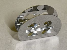 Serviettenhalter Alessi Inox 18/10 Edelstahl Design