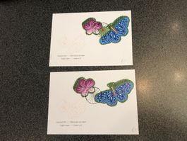 2x FDC seltene CH-Briefmarken - Zusammenhängend