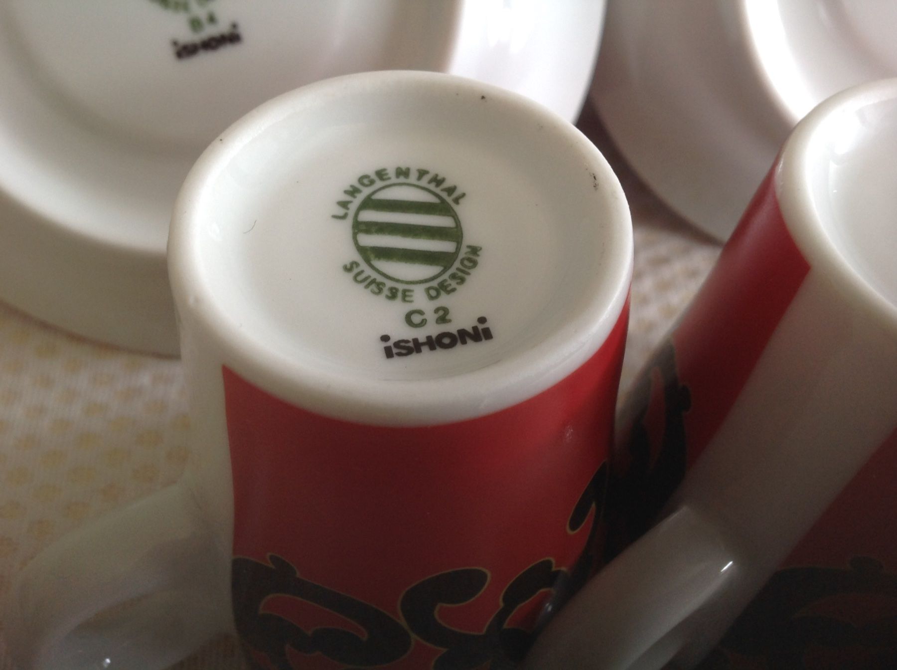Tazze: Langenthal - ishoni - tasses espresso – Usato da Sion venduto da accroshoes 4