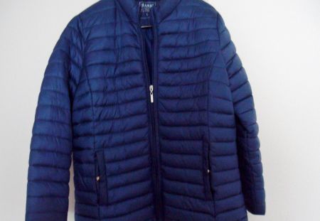 Steppjacke, dunkel blau, Grösse L