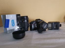 Nikon F-501 - (analog) Mit Zubehör