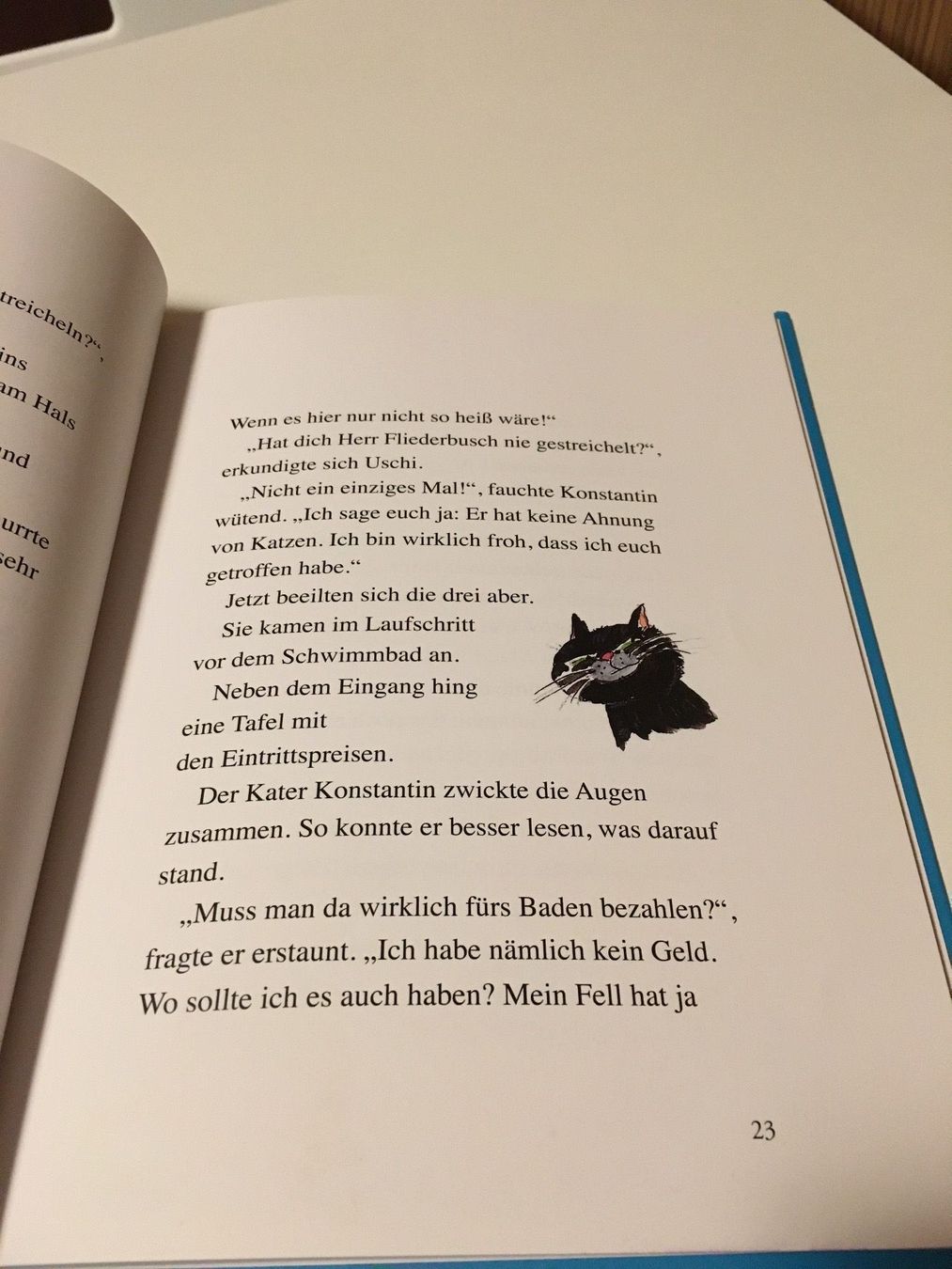 Libri: Lesebuch - Konstantin im Schwimmbad – Usato da Andwil SG venduto da Rainboli 6