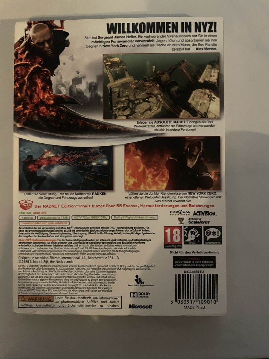 Spiele: Xbox 360 Spiel Prototype 2 gebraucht – Gebraucht aus Grenchen von sabi.sk92 1