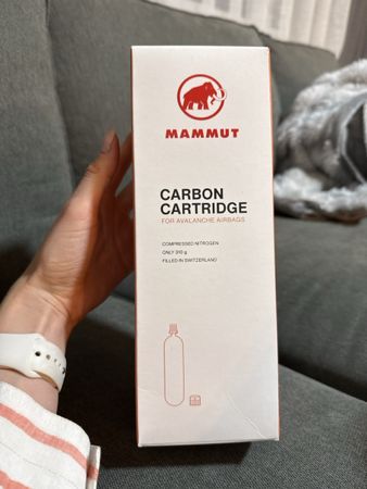 NEW:Mammut Carbon Cartridge für Lawinenairbag 300 Bar neu