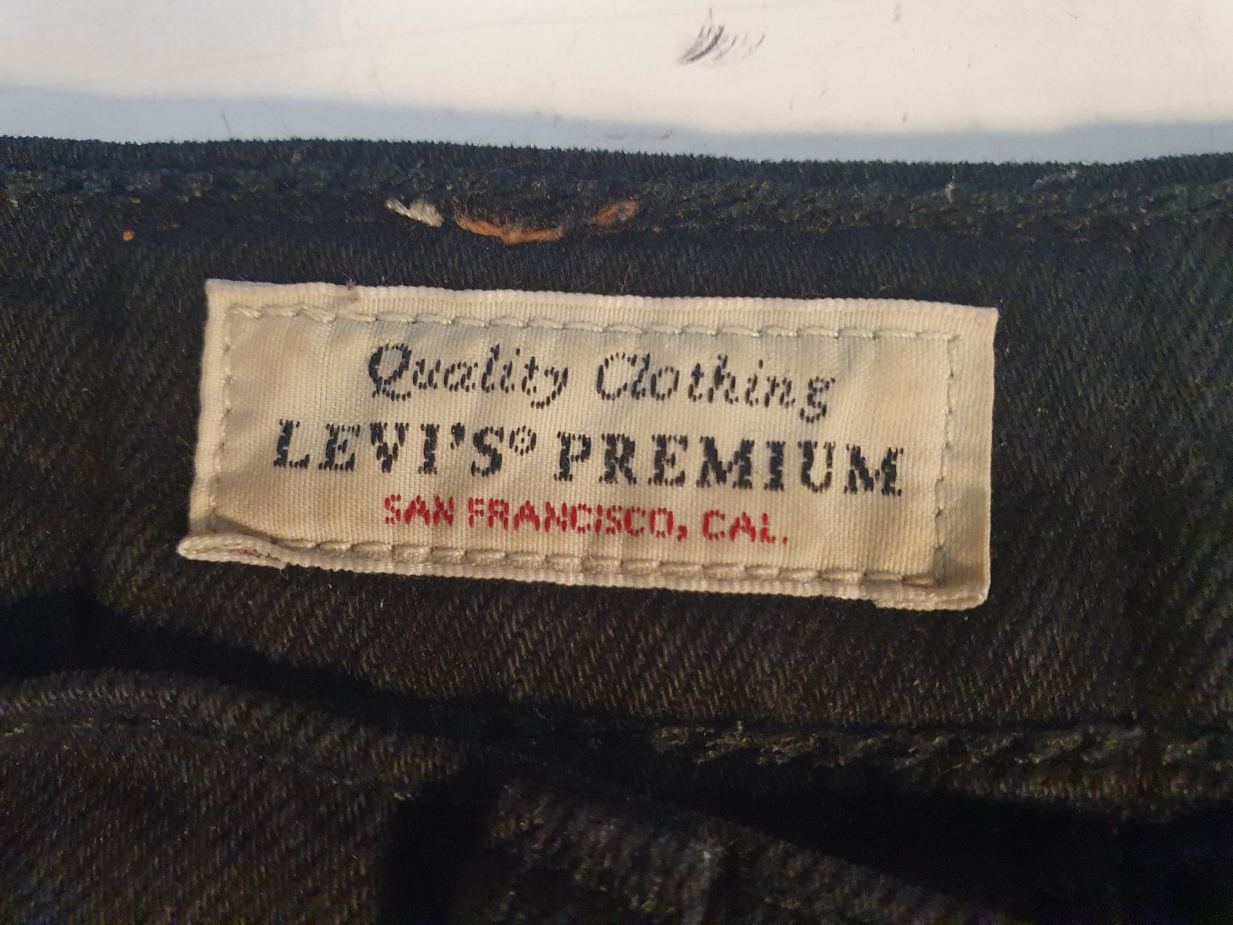 Levi's Jeans: Levis Premium Jeans schwarz grösse 23 – Usato da Zürich venduto da loosebone 8