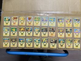 Alle 30 Pikachus von 30th Celebration Set Englisch