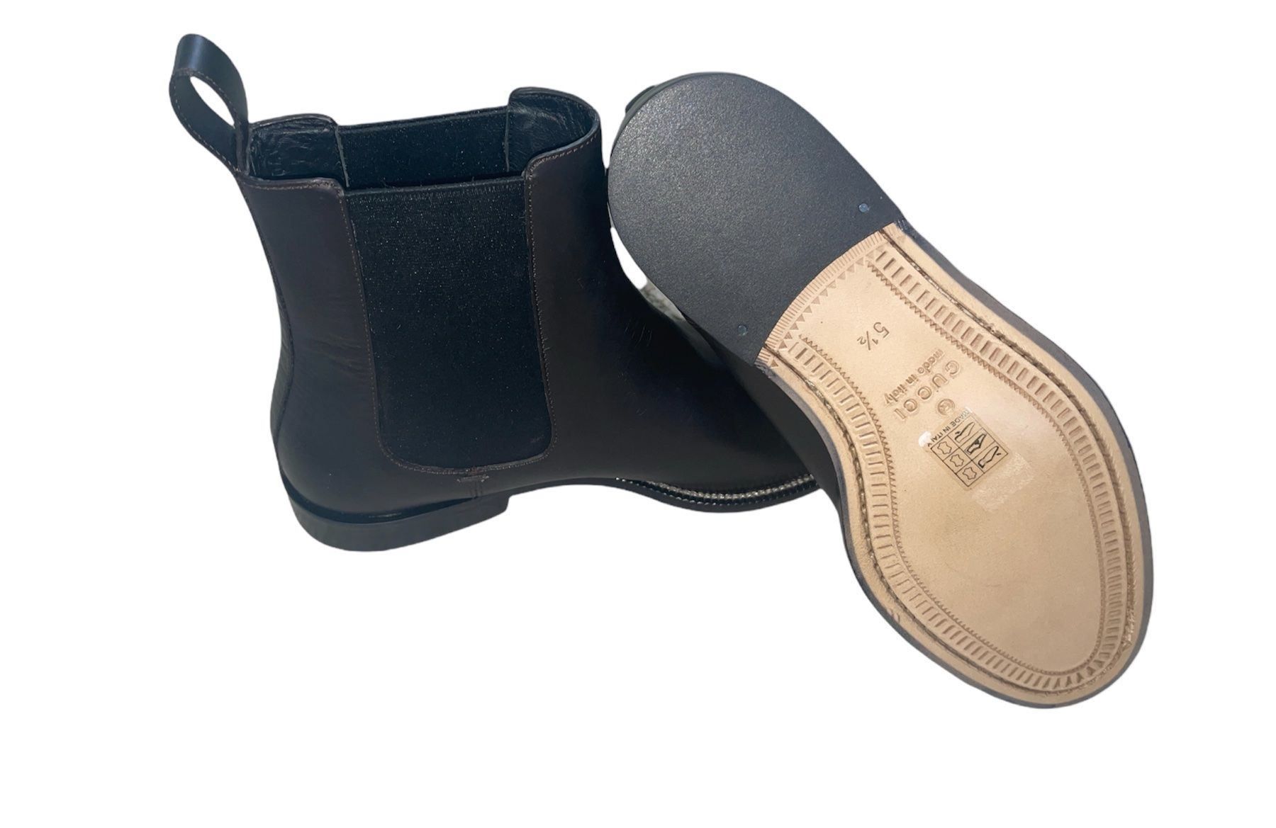 Gucci Herrenschuhe: Gucci Herren Leder  Stiefel – Neu und originalverpackt aus Lachen SZ von HelvetiaLuxury 2