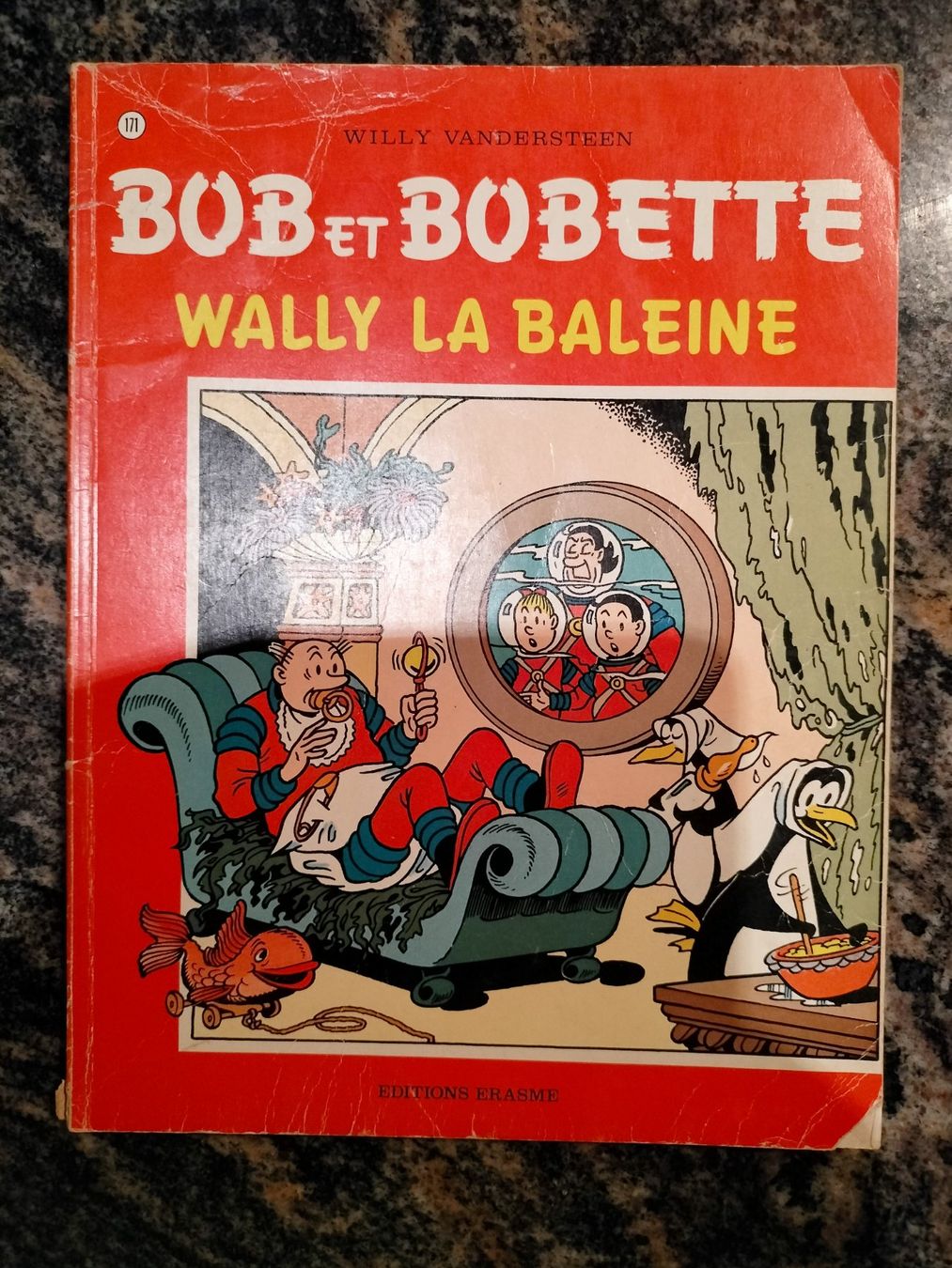 Fumetti: Bob et Bobette 171 Wally la baleine – Usato da Cortaillod venduto da rozinna
