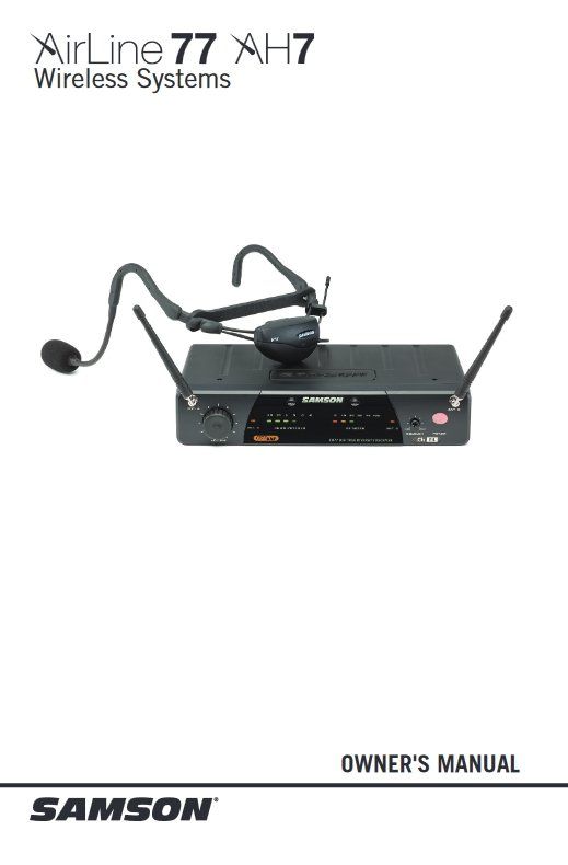Mikrofone: Samson AirLine 77 Fitness Headset Wireless System – Gebraucht aus Bonaduz von Mikebond 6