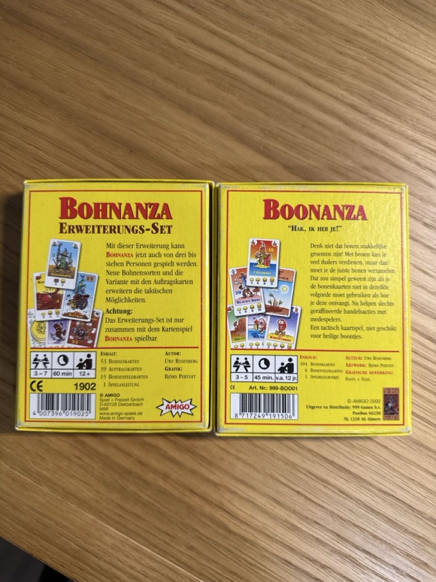 Amigo Jeux: Bohnanza card game – Neuf (Voir description) à Genève par hai_2rp8 2