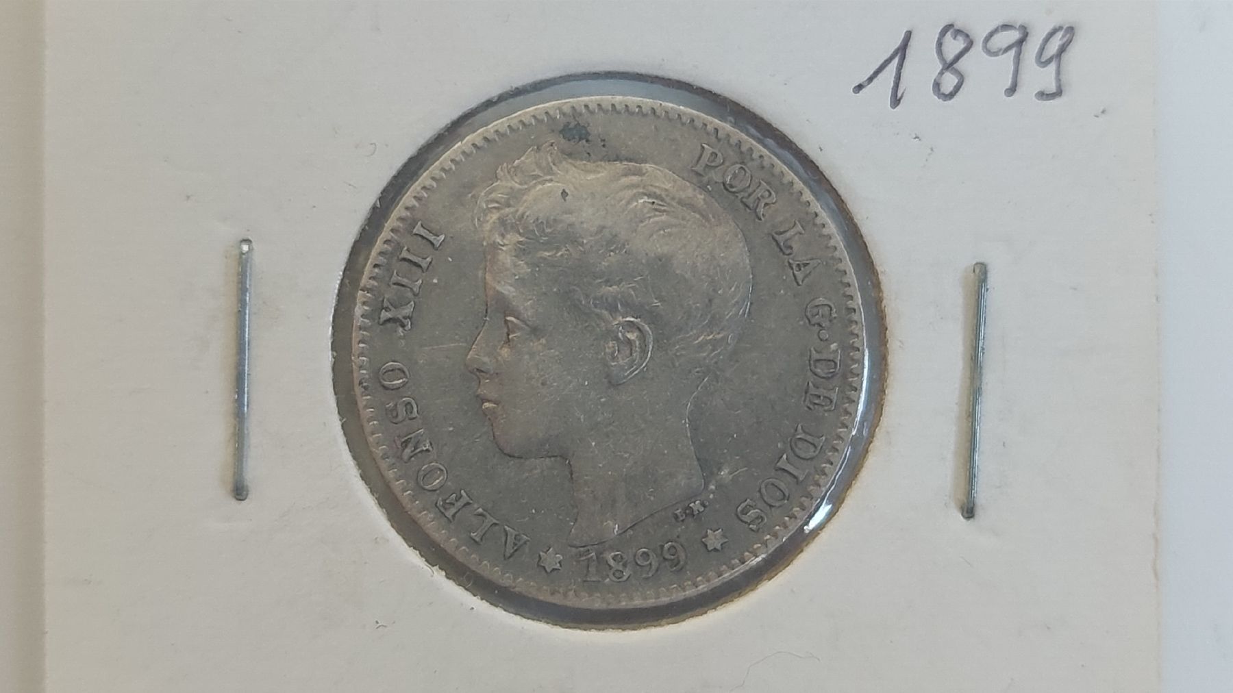 Tutti le monete: Spanien 1 Peseta 1899 (W4) – Usato da Neuenhof venduto da bro_9zsg