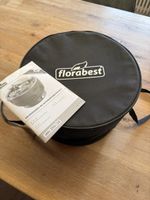 Florabest Holzkohlegrill mit Aktivlueftung 34 cm neuwertig