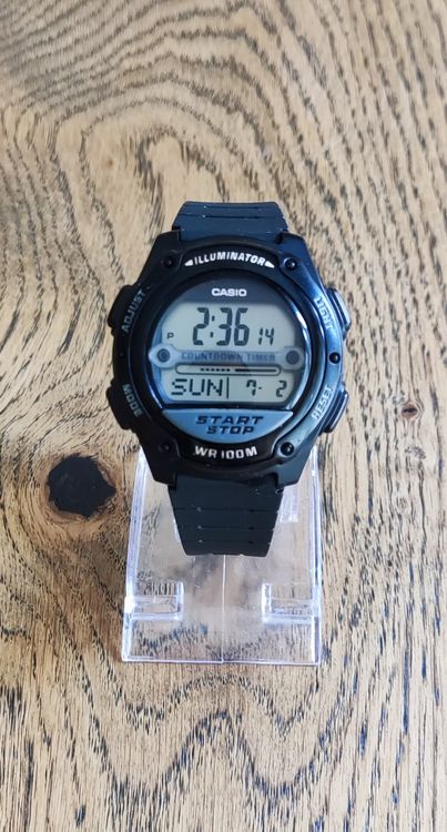 Casio Original-Armband 71604816 – Schwarz, Passend Für Viele F- Und W-Serien Uhren, Austauschband