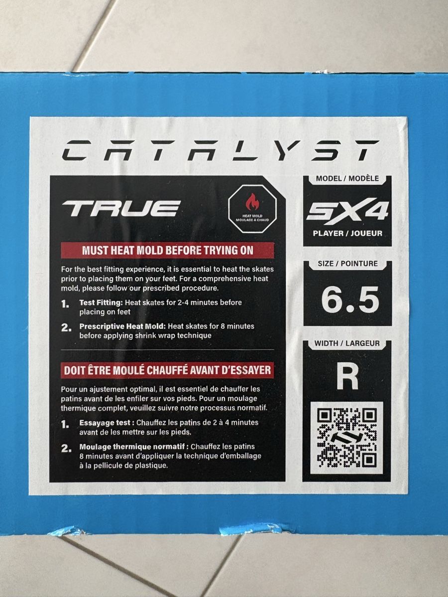 Schlittschuhe: True Catalyst 5X4 Spieler Eishockeyschlittschuhe – Gebraucht aus Kloten von AR84 6