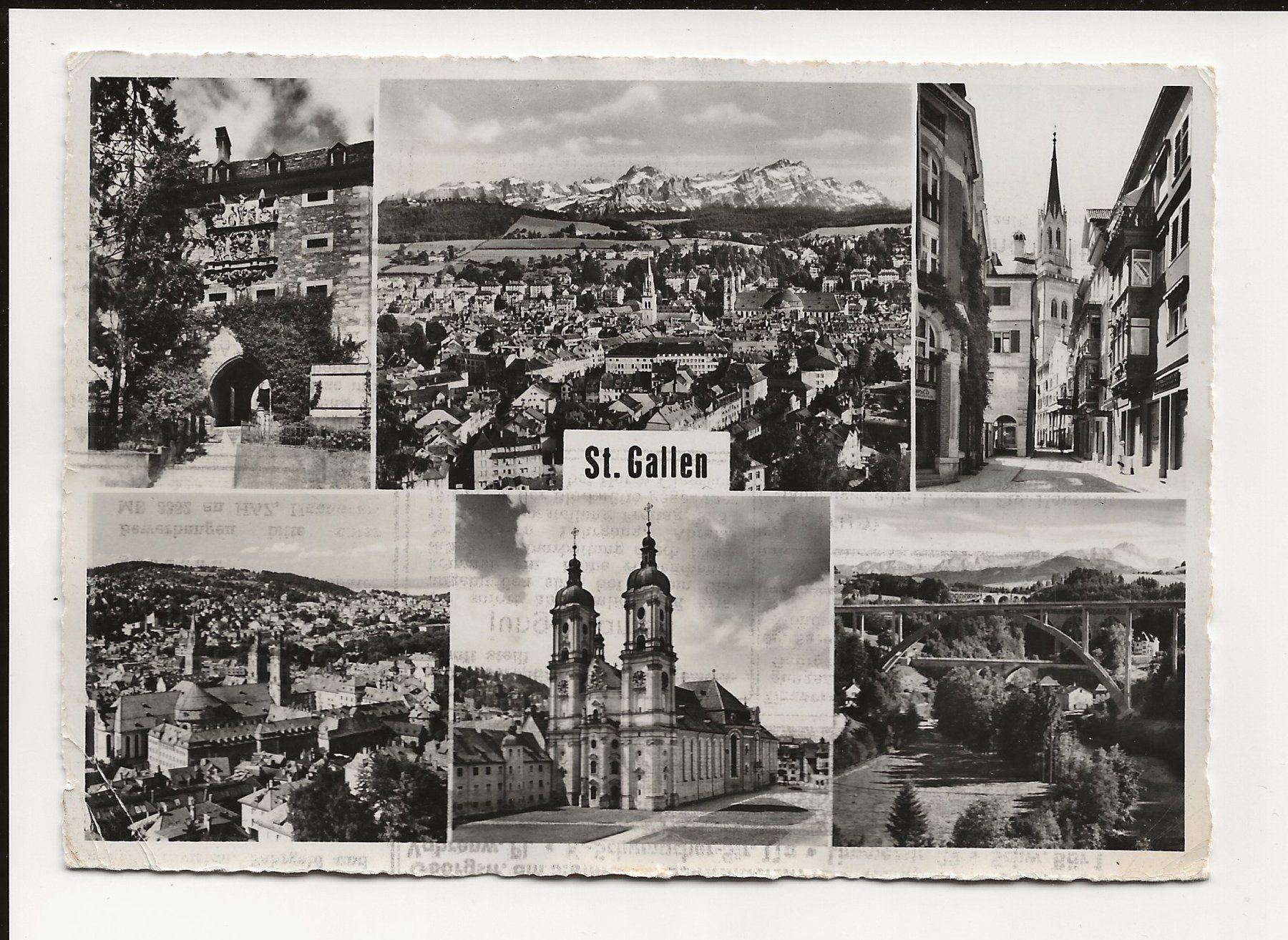 Cartoline postali: AK 1955 St. Gallen – Usato da Greifensee venduto da 315WDO