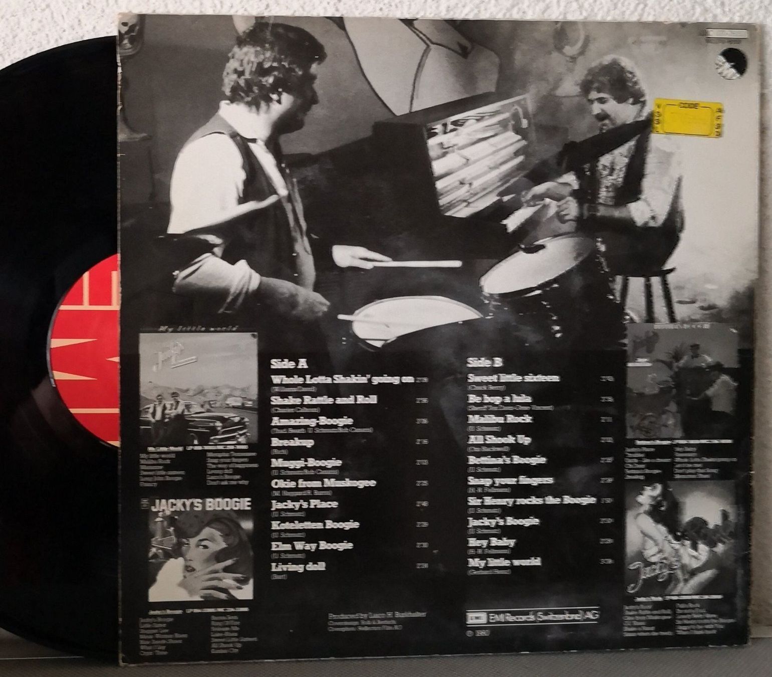 Dischi in vinile: THE JACKYS - ROCK N ROLL, BOOGIE HITS – Usato da Greifensee venduto da scharmant 1