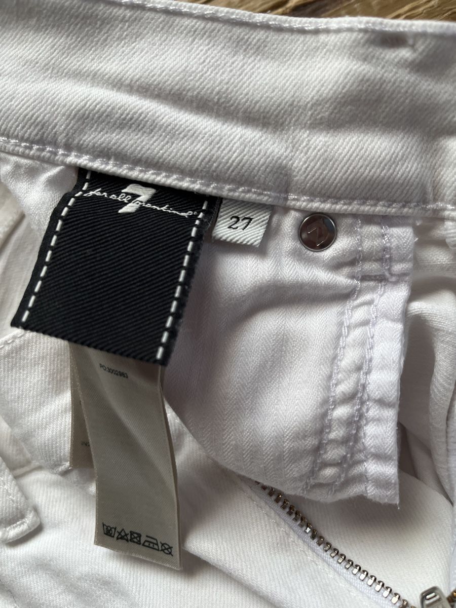 Mankind Jeans: 7 for all mankind white 5 pocket jeans – Usato da Rüschlikon venduto da ant_5v7g 4