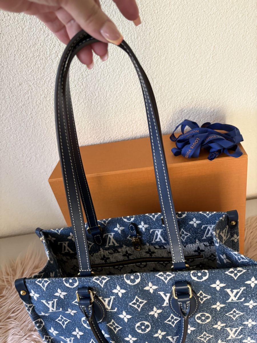 Louis Vuitton Borse da donna: 👜 Louis Vuitton Onthego Denim – Nuovo (secondo la descrizione) da Boniswil venduto da MichaelaH 4