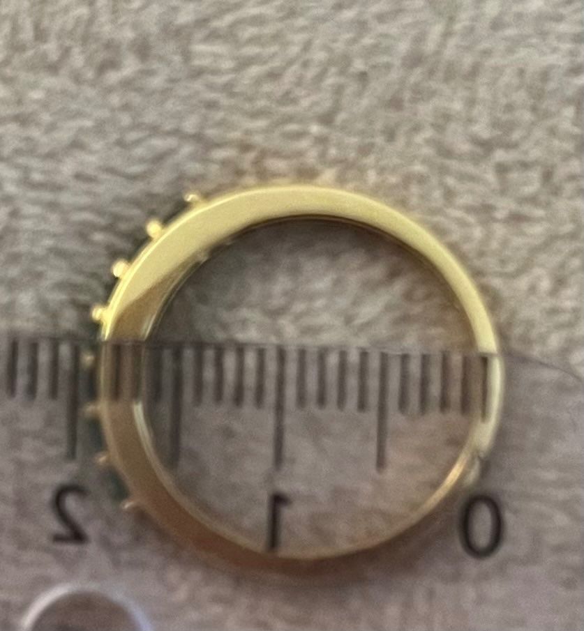 Anelli: Anello in oro con smeraldo – Usato da Sementina venduto da Bra_momo79 3