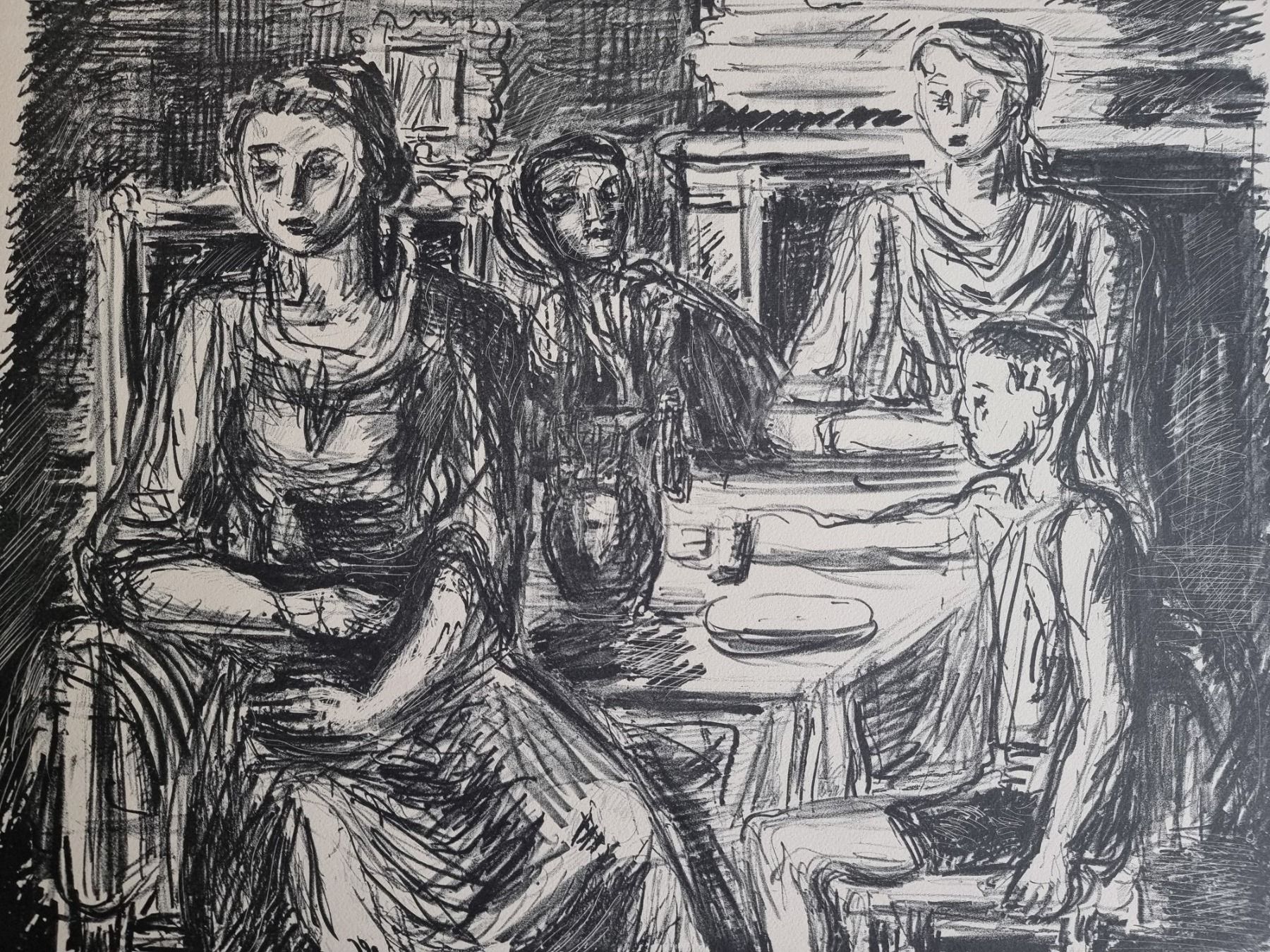 Grafica & Litografie: KARL HOSCH LITHOGRAPHIE SIGNIERT – Usato da Gersau venduto da grafik-kunst 1