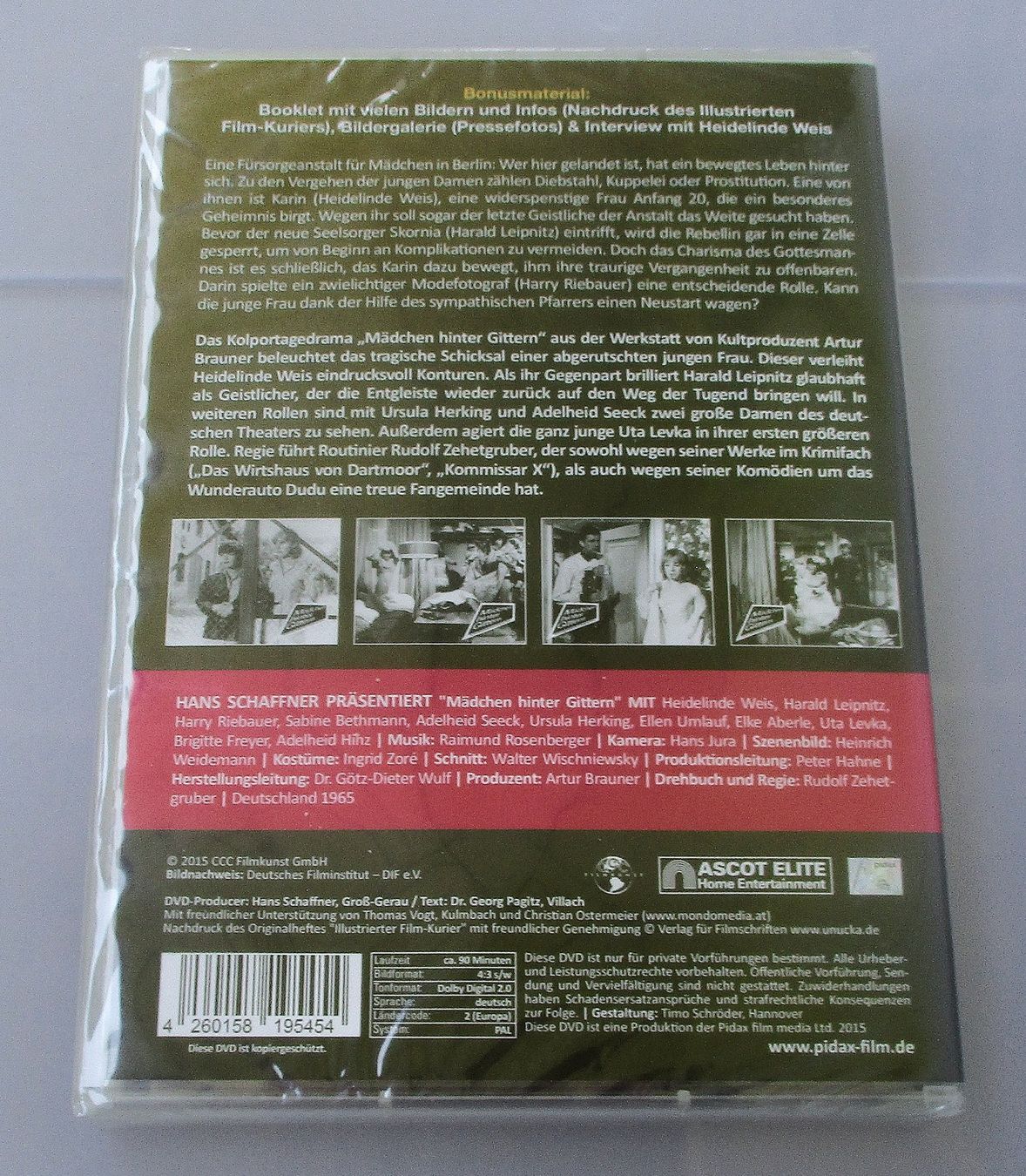 Alle DVDs: MÄDCHEN HINTER GITTERN - Heidelinde Weis NEU/OVP – Neu und originalverpackt aus Wattwil von Muriel10 1