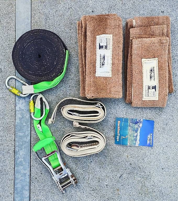 Slackline: Slacktivity Allround Slackline Set 15 m – Usato da Uerzlikon venduto da alga75 3