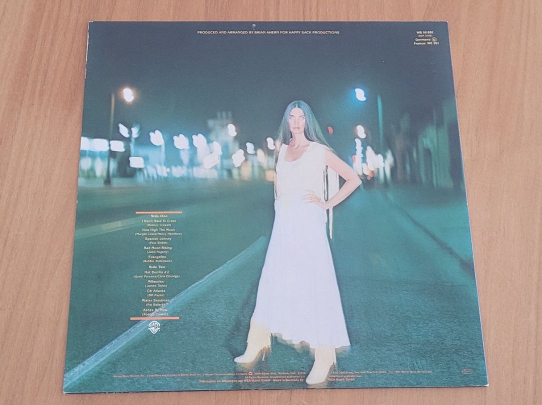 Schallplatten: LP Emmylou Harris – Gebraucht aus Martigny von MZ-67 1