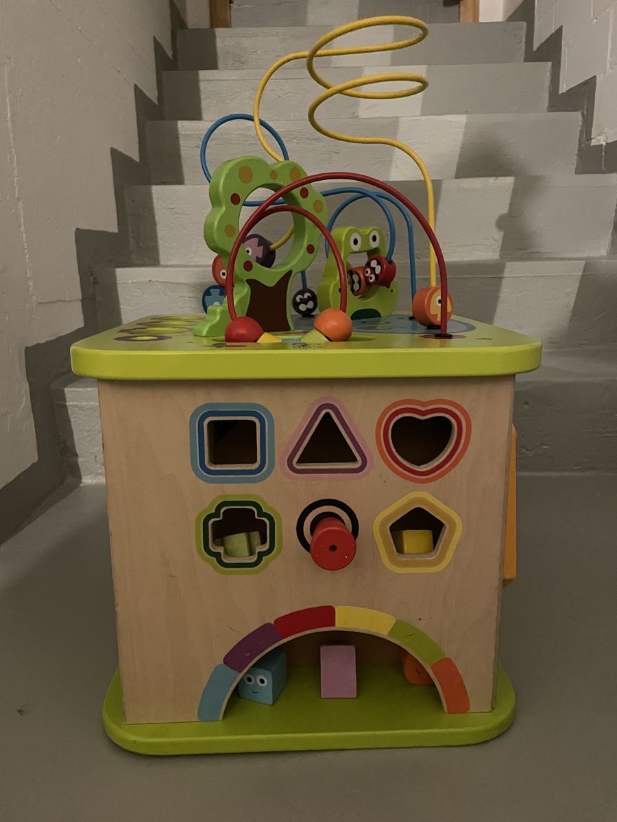 Hape Giocattoli: Motorikwürfel Holz – Usato da Bischofszell venduto da jae_xkw2 2