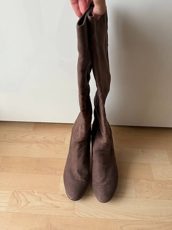 Scarpe da donna: Stiefel, Damen, nougat, Grösse 41 – Nuovo e nell'imballaggio originale da Zürich venduto da nad_7gzh 1