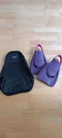 WATERY Flossen violett mit Tasche