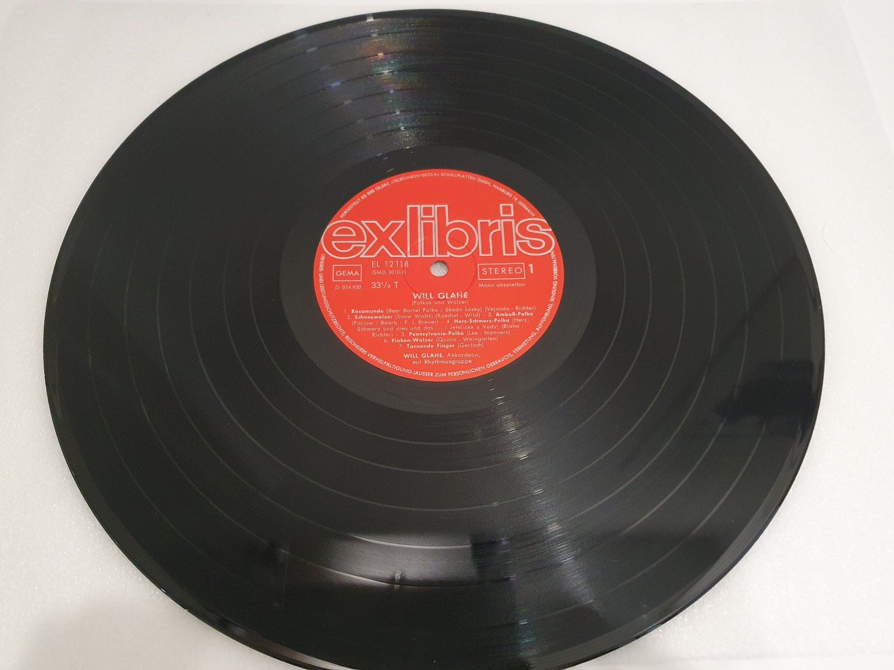 Dischi in vinile: Will Glahé – Polkas Und Walzer – Usato da Uster venduto da Vinyl-Leidenschaft 2