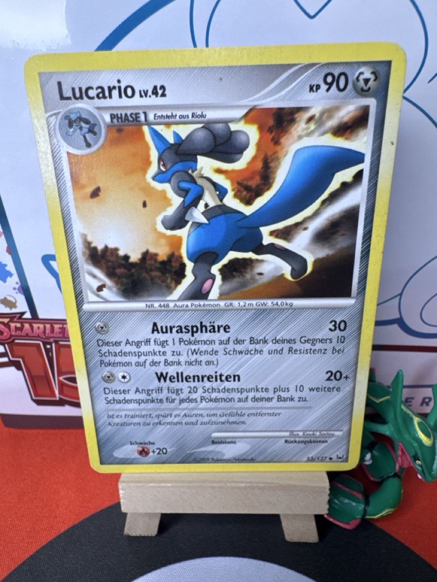 Pokémon Sammelbilder & Trading cards: POKÉMON / Lucario LV.42 / Platinum – Gebraucht aus Herzogenbuchsee von TCG-High-Quality