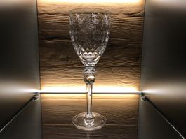 Grand verre à vin rouge en cristal (Rogaska)