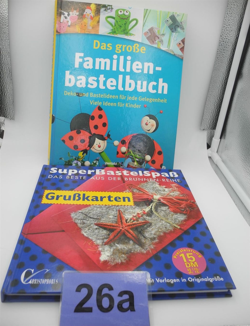 Bücher: 2 Bastelbücher Bastelideen, Nr. 26a – Neu (gemäss Beschreibung) aus Kottwil von Crazyrolf