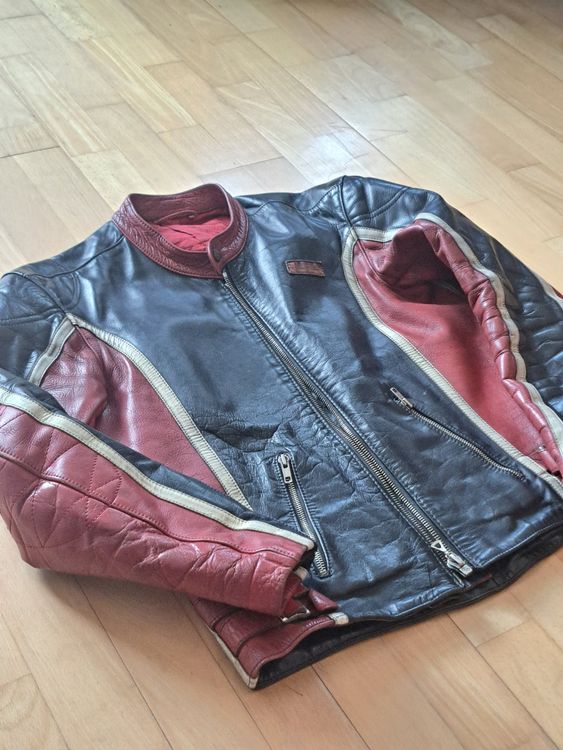 FLM Giacche: FLM Leder-Motorradjacke Vintage – Usato da Castaneda venduto da laurin155 1