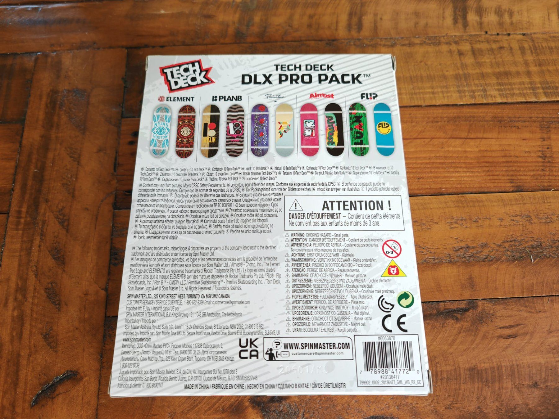 Giocattoli: Tech Deck - DLX PRO PACK - 10 pieces – Nuovo e nell'imballaggio originale da Pâquier-Montbarry venduto da Jerem137 2