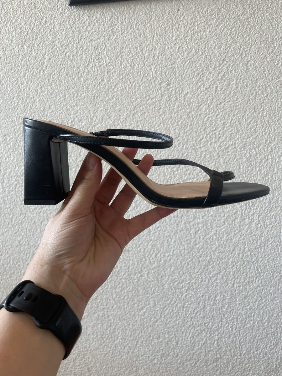 Zara Damenschuhe: Zara Black Heeled Sandals, Size 39 – Neu (gemäss Beschreibung) aus Roche VD von closetcleanse 6
