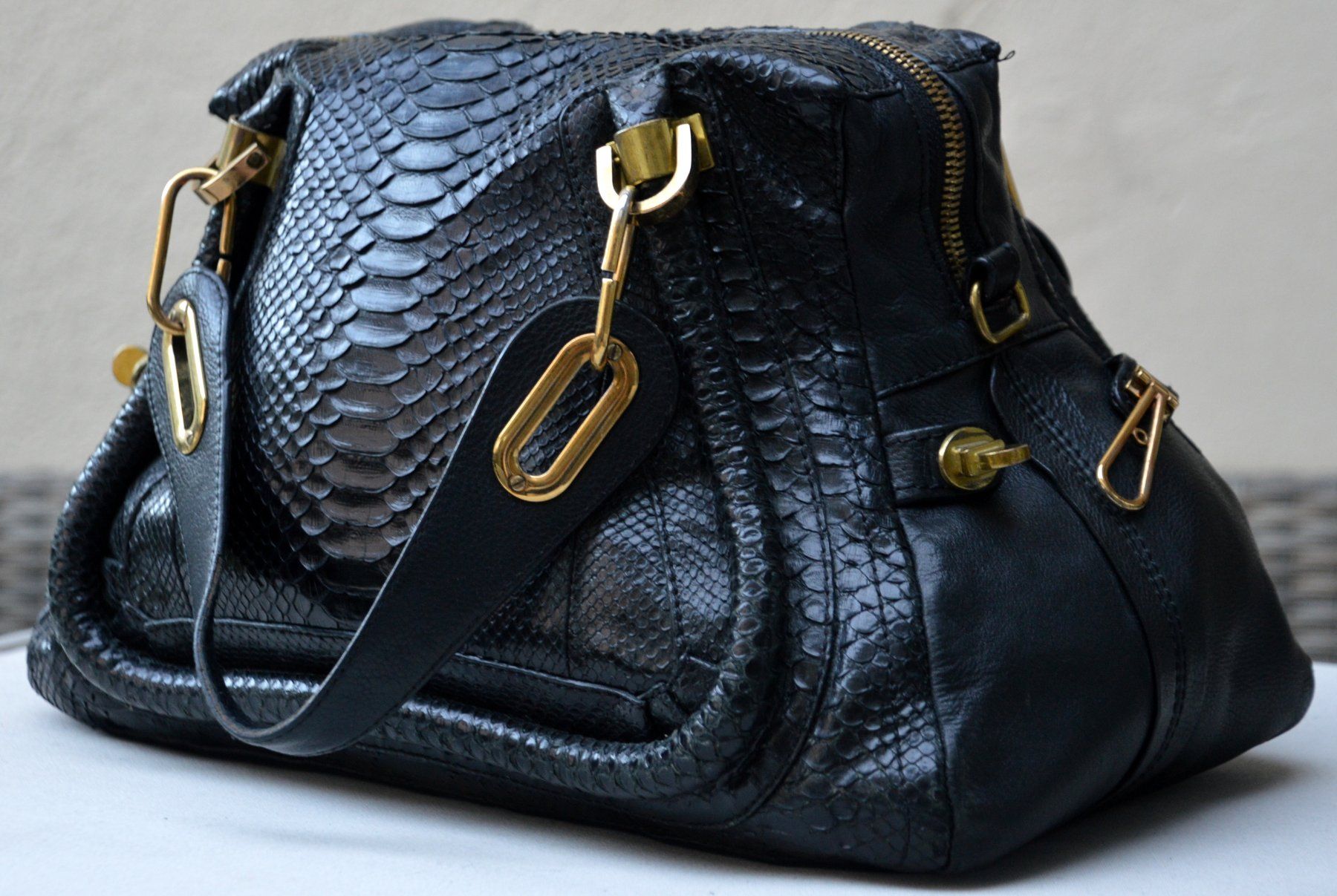 Chloé Borse da donna: Chloé  Paraty Python Tasche / sac – Usato da Collonges venduto da Auganien 6