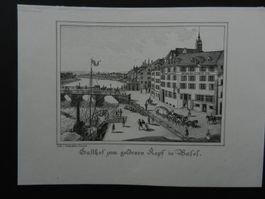 Gasthaus zum goldenen Kopf in Basel