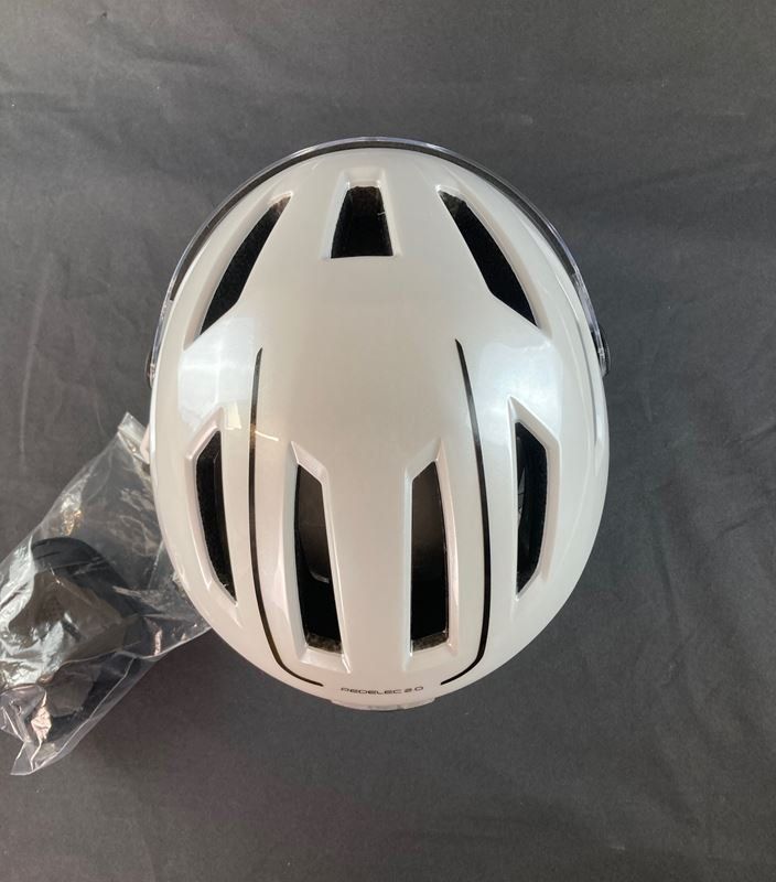Abus Caschi: ABUS | Pedelec 2.0 Ace | Velohelm | L | Weiss – Usato da Wittenbach venduto da Restwert_St-Gallen 4