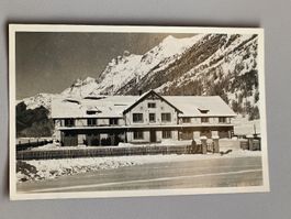 Photo Karte / Zeughaus in Bevers Engadin Gelaufen Feldpost 