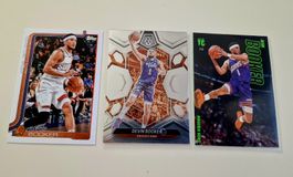 Lot 3 cartes Devin Booker Phoenix Suns