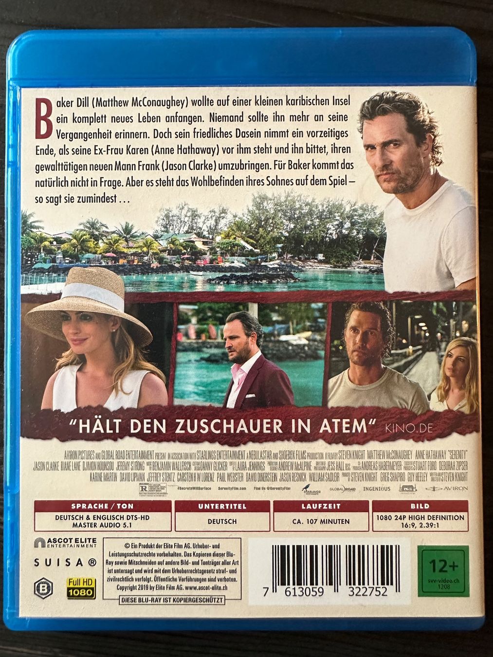 Tutti i DVDs: Serenity, Im Netz der Versuchung - Blu-Ray – Usato da Küttigen venduto da traumalix98 1