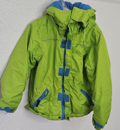 Übergangsjacke, Gr. 110 /116 grün/blau
